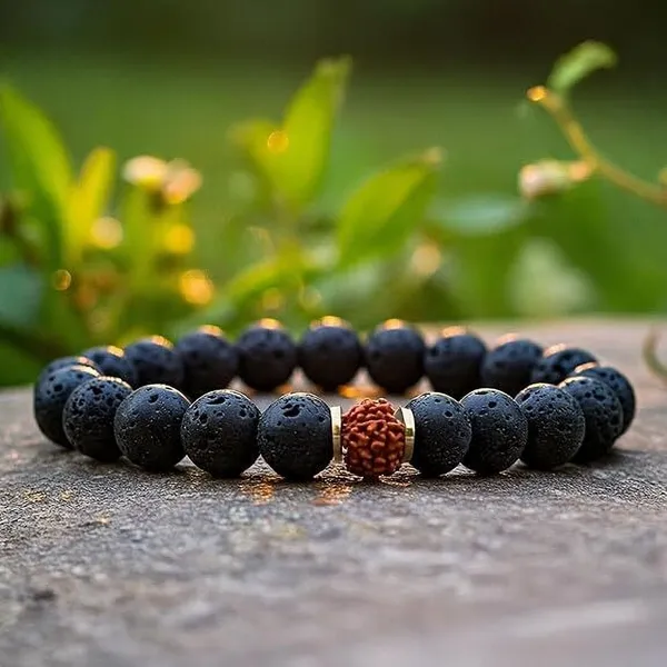 Multiagate_Stone,_Rudraksha,_Lava_Beads,_Crystal_Bracelet_()