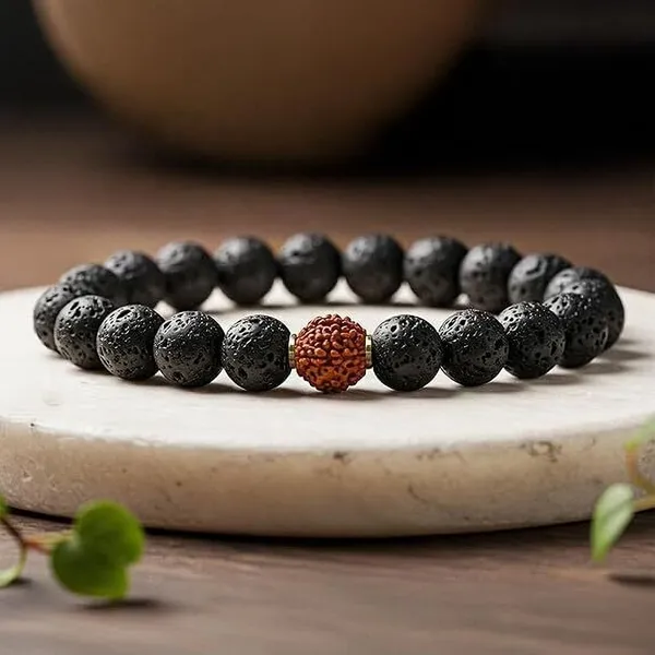Multiagate_Stone,_Rudraksha,_Lava_Beads,_Crystal_Bracelet_()
