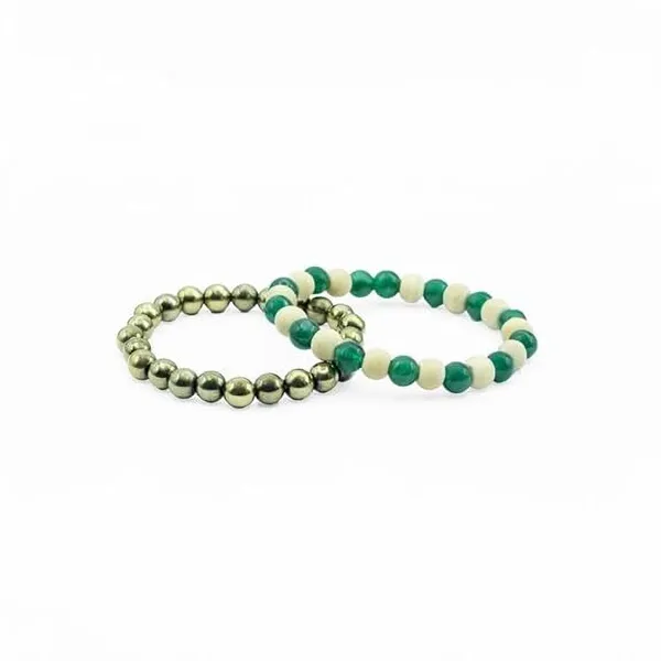 Multiagate_Stone,_Green_Aventurine,_Golden_Pyrite_Beads,_Crystal_Charm_Bracelet_()