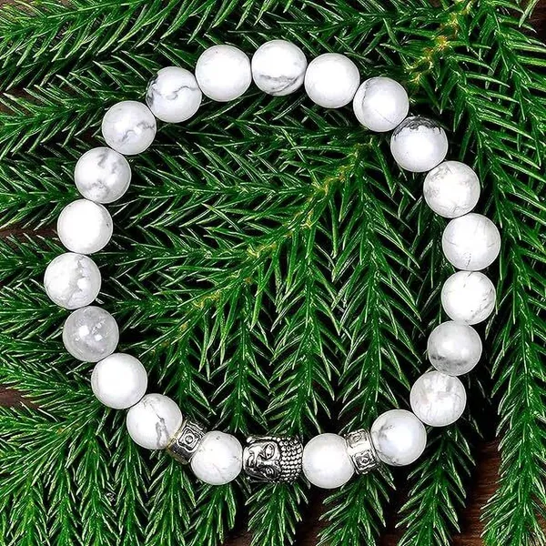 Multiagate_Stone,_Howlite_Beads,_Crystal_Bracelet_()