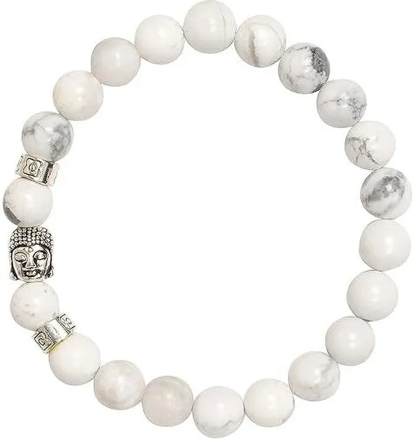 Multiagate_Stone,_Howlite_Beads,_Crystal_Bracelet_()