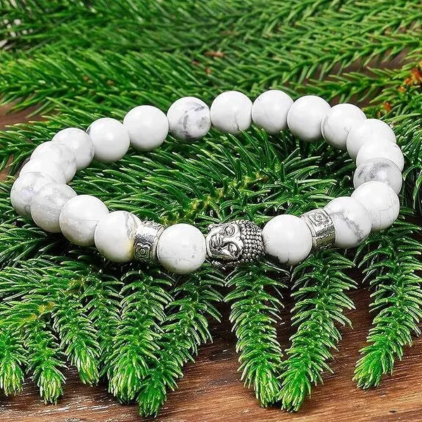 Multiagate_Stone,_Howlite_Beads,_Crystal_Bracelet_()