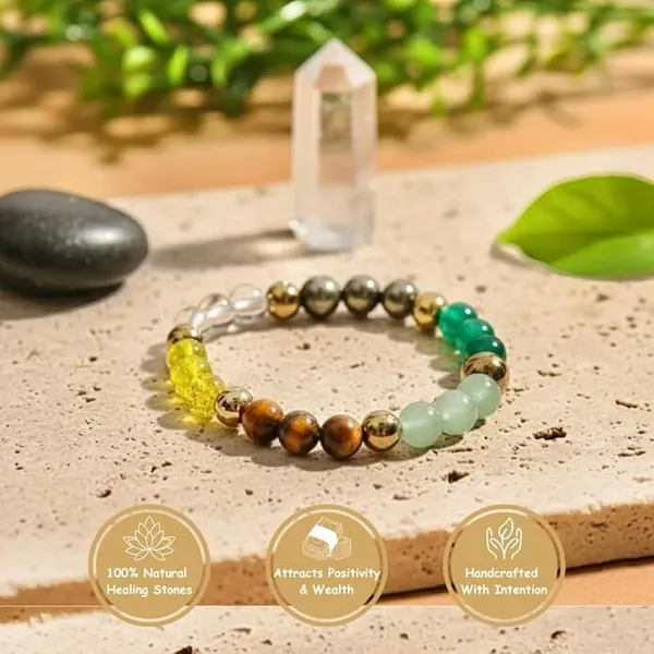 Multiagate_Green_Aventurine,_Golden_Pyrite,_Crystal,_Tiger's_Eye,_Citrine,_Clear_Quartz,_Green_Jade_Beads_Bracelet_()