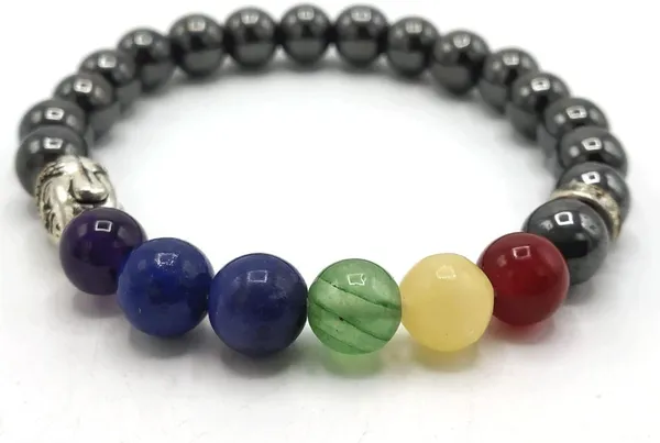 Multiagate_Stone,_7_Chakra_Beads,_Crystal_Charm_Bracelet_()