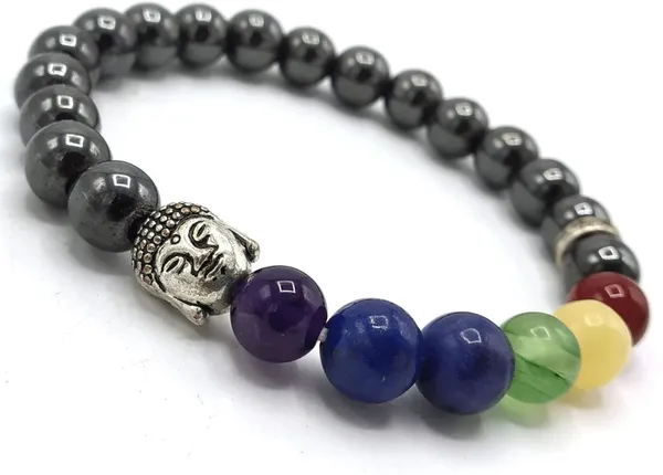 Multiagate_Stone,_7_Chakra_Beads,_Crystal_Charm_Bracelet_()