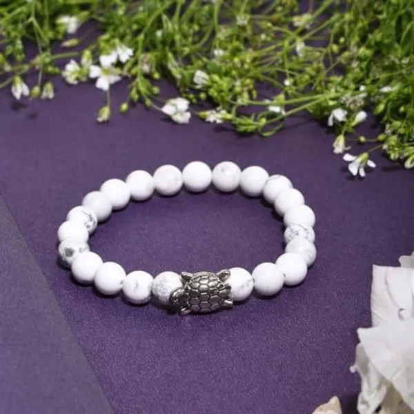 Multiagate_Stone,_Howlite_Bracelet_()