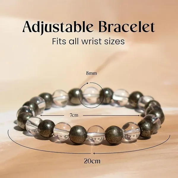 Multiagate_Pyrite,_Green_Aventurine,_Citrine_+_Golden,_Tiger's_Eye,_Citrine,_7_Chakra,_Clear_Quartz_Beads,_Agate,_Crystal_Bracelet_()