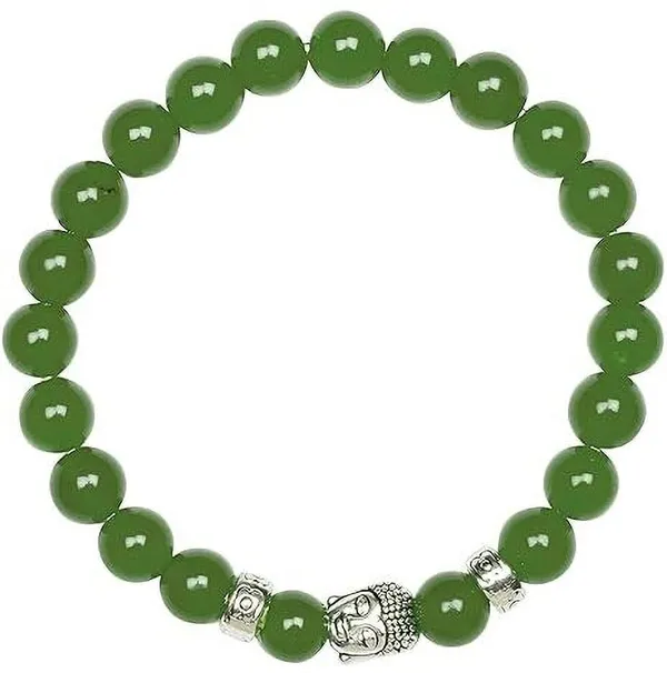Multiagate_Stone,_Green_Jade_Beads,_Crystal_Bracelet_()