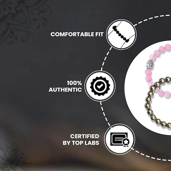 Multiagate_Stone,_Rose_Quartz,_Golden_Pyrite_Beads,_Crystal_Charm_Bracelet_()