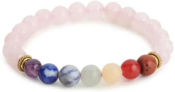 Multiagate_Stone,_Rose_Quartz,_7_Chakra_Crystal_Bracelet_()