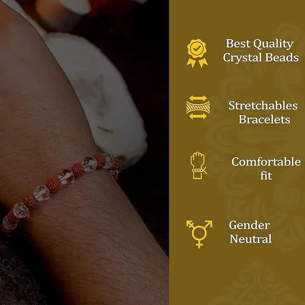 Multiagate_Crystal,_Rudraksha,_Clear_Quartz_Beads_Charm_Bracelet_()