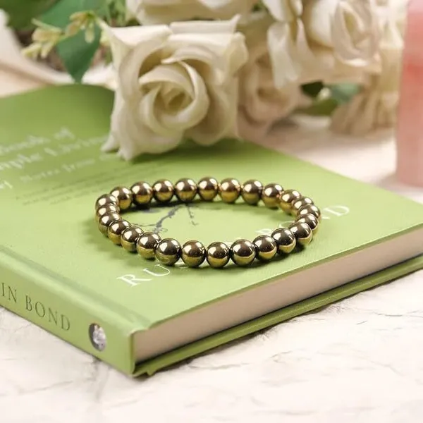 Multiagate_Stone,_Golden_Pyrite,_Black_Obsidian_Beads,_Crystal_Charm_Bracelet_()