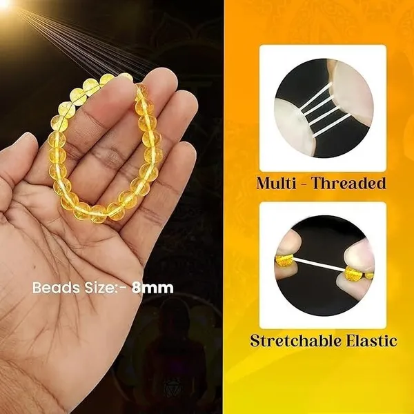 Multiagate_Stone,_Citrine_+_Golden_Beads,_Crystal_Bracelet_()