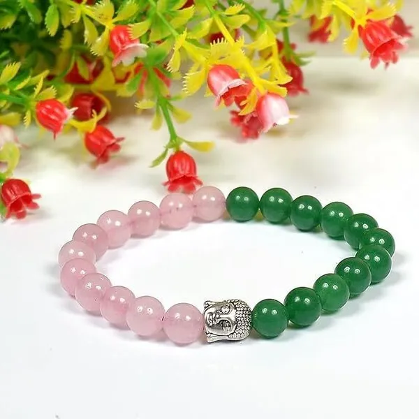 Multiagate_Stone,_Rose_Quartz,_Green_Aventurine_Beads,_Crystal_Charm_Bracelet_()