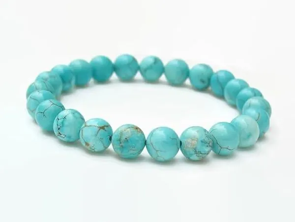 Multiagate_Stone,_Turquoise_Beads,_Crystal_Charm_Bracelet_()