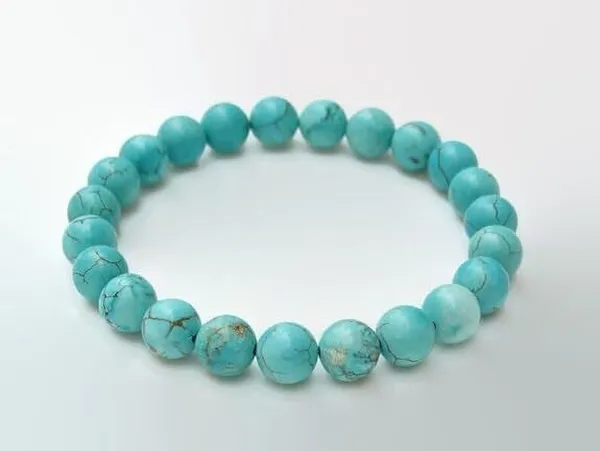 Multiagate_Stone,_Turquoise_Beads,_Crystal_Charm_Bracelet_()