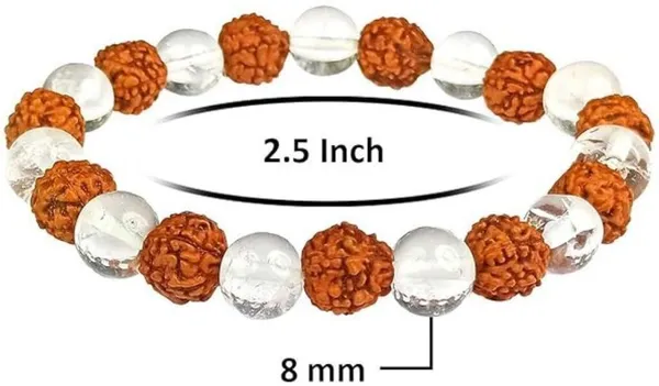Multiagate_Crystal,_Rudraksha,_Clear_Quartz_Beads_Charm_Bracelet_()