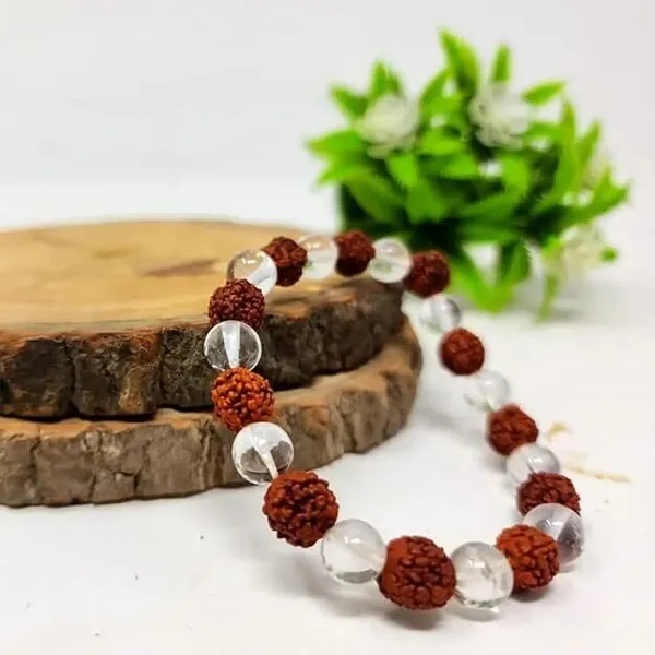 Multiagate_Crystal,_Rudraksha,_Clear_Quartz_Beads_Charm_Bracelet_()