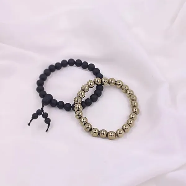 Multiagate_Wood,_Crystal,_Golden_Pyrite_Beads_Bracelet_(Pack_of_2)