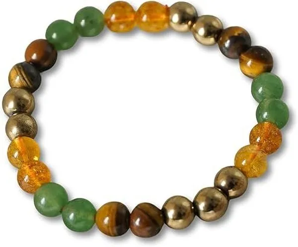 Multiagate_Stone,_Green_Aventurine,_Golden_Pyrite,_Tiger's_Eye,_Citrine_Beads,_Crystal_Charm_Bracelet_()