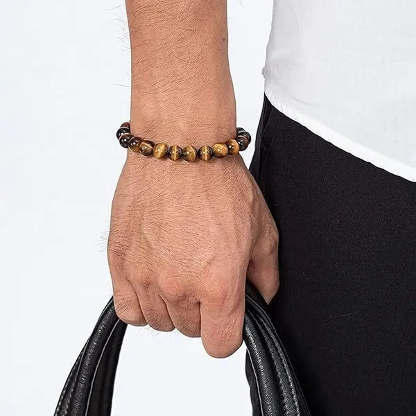 Multiagate_Crystal,_Tiger's_Eye_Beads_Charm_Bracelet_()