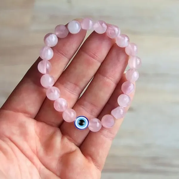 Multiagate_Stone,_Rose_Quartz,_Evil_Eye_Crystal_Bracelet_()