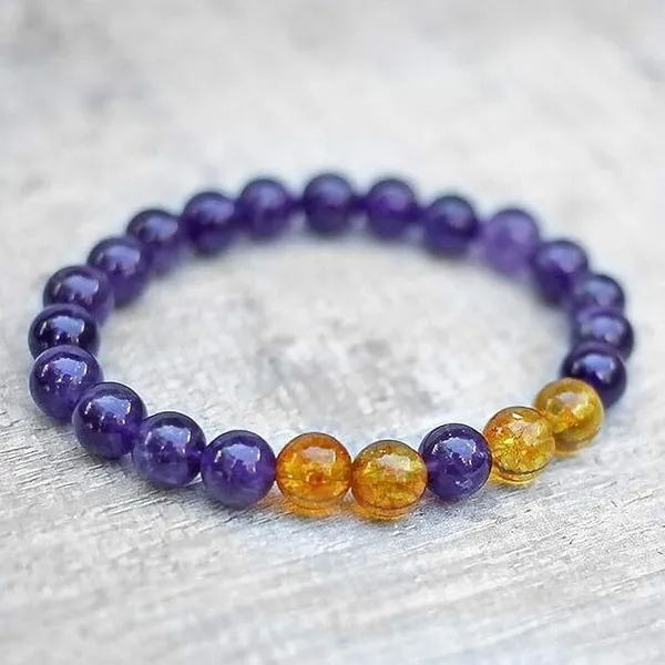 Multiagate_Stone,_Amethyst,_Citrine_+_Golden,_Crystal_Crystal_Bracelet_()