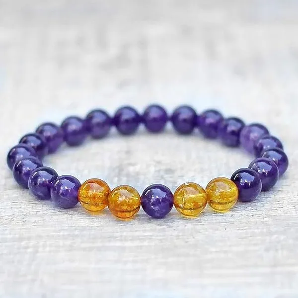 Multiagate_Stone,_Amethyst,_Citrine_+_Golden,_Crystal_Crystal_Bracelet_()