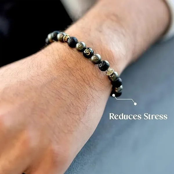Multiagate_Pyrite,_Stone,_Lava_Beads,_Crystal_Charm_Bracelet_()