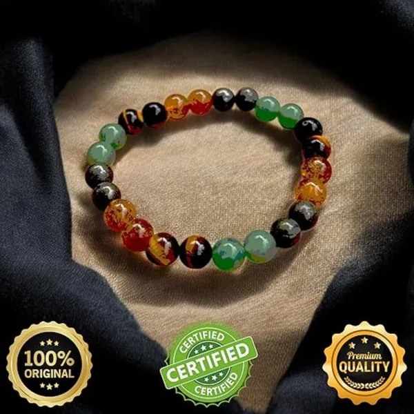 Multiagate_Pyrite,_Stone,_Green_Aventurine,_Tiger's_Eye,_Citrine_Charm_Bracelet_()