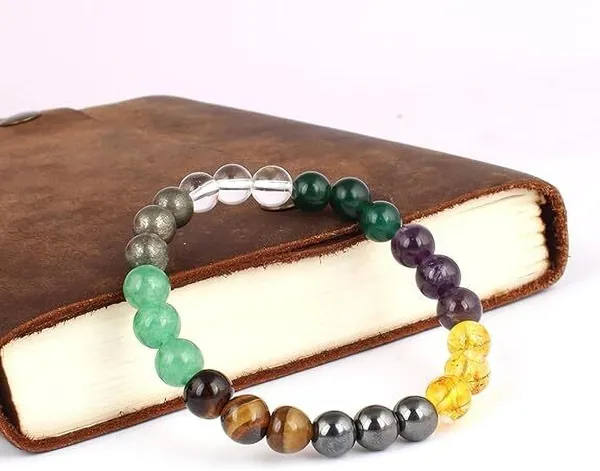 Multiagate_Pyrite,_Stone,_Green_Aventurine,_Amethyst,_Tiger's_Eye,_Citrine,_Clear_Quartz,_Green_Jade_Beads,_Crystal_Bracelet_()