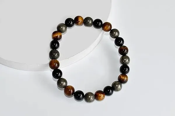Multiagate_Pyrite,_Stone,_Tiger's_Eye_Crystal_Bracelet_()