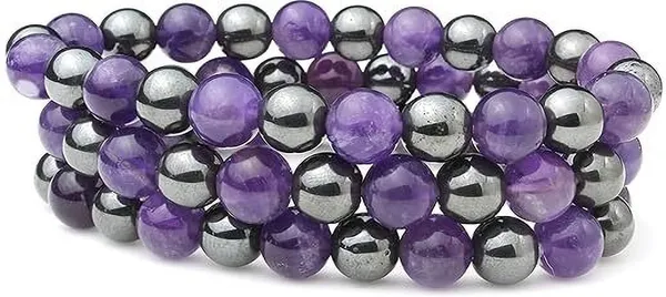 Multiagate_Stone,_Amethyst,_Crystal_Crystal_Bracelet_()