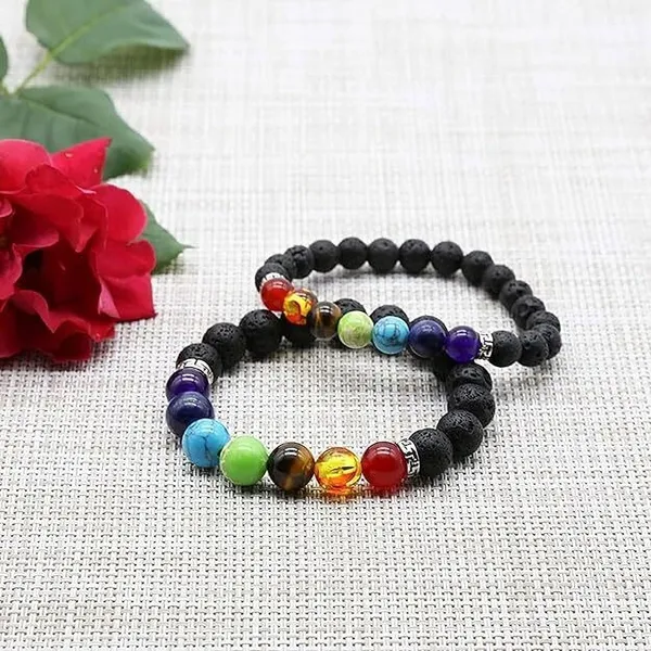 Multiagate_Stone,_Lava,_7_Chakra_Crystal_Bracelet_()