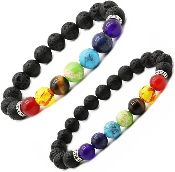 Multiagate_Stone,_Lava,_7_Chakra_Crystal_Bracelet_()