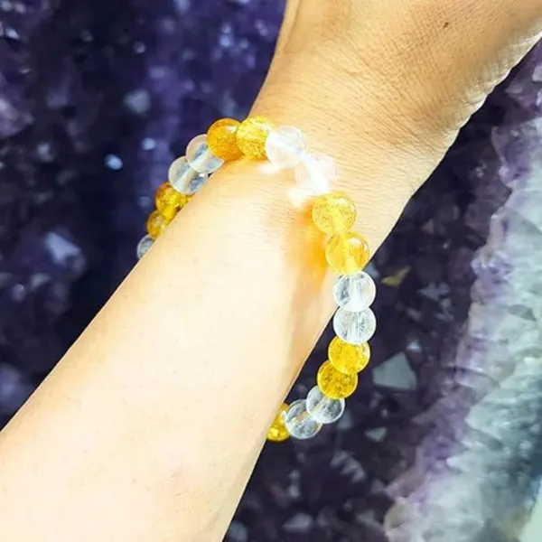 Multiagate_Stone,_Citrine,_Clear_Quartz_Beads,_Crystal_Bracelet_()