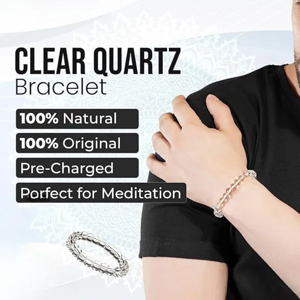 Multiagate_Crystal,_Clear_Quartz_Beads_Charm_Bracelet_()
