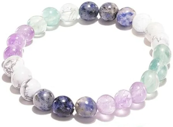 Multiagate_Amethyst,_Howlite,_Crystal_Beads_Charm_Bracelet_()