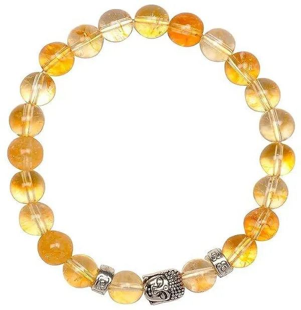 Multiagate_Stone,_Citrine_Beads,_Crystal_Bracelet_()