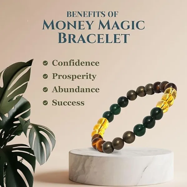 Multiagate_Pyrite,_Stone,_Green_Aventurine,_Tiger's_Eye,_Citrine_Beads,_Crystal_Charm_Bracelet_()