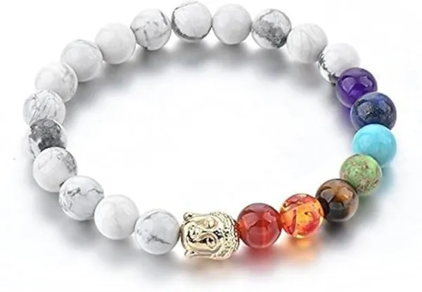 Multiagate_Stone,_Howlite,_7_Chakra_Beads,_Crystal_Charm_Bracelet_()