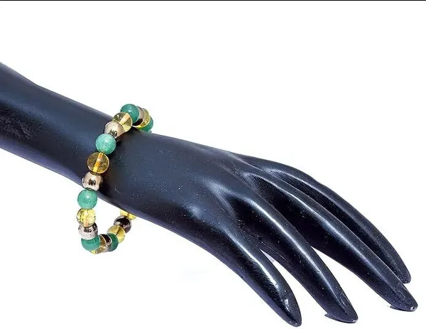 Multiagate_Pyrite,_Brass_Crystal_Bracelet_()