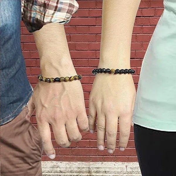 Multiagate_Stone,_Crystal,_Tiger's_Eye,_Black_Obsidian_Crystal_Bracelet_()