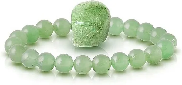 Multiagate_Stone,_Green_Jade_Beads,_Crystal_Charm_Bracelet_()
