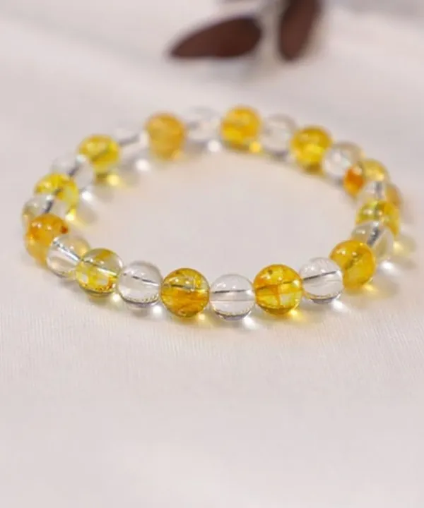 Multiagate_Crystal,_Citrine,_Clear_Quartz_Beads_Charm_Bracelet_()