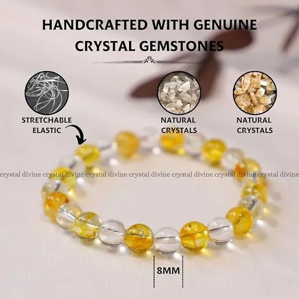 Multiagate_Crystal,_Citrine,_Clear_Quartz_Beads_Charm_Bracelet_()