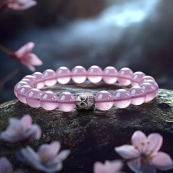 Multiagate_Stone,_Rose_Quartz_Beads,_Crystal_Charm_Bracelet_()
