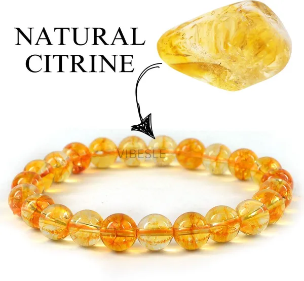 Multiagate_Crystal,_Citrine_Beads_Charm_Bracelet_()