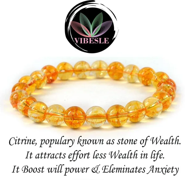 Multiagate_Crystal,_Citrine_Beads_Charm_Bracelet_()