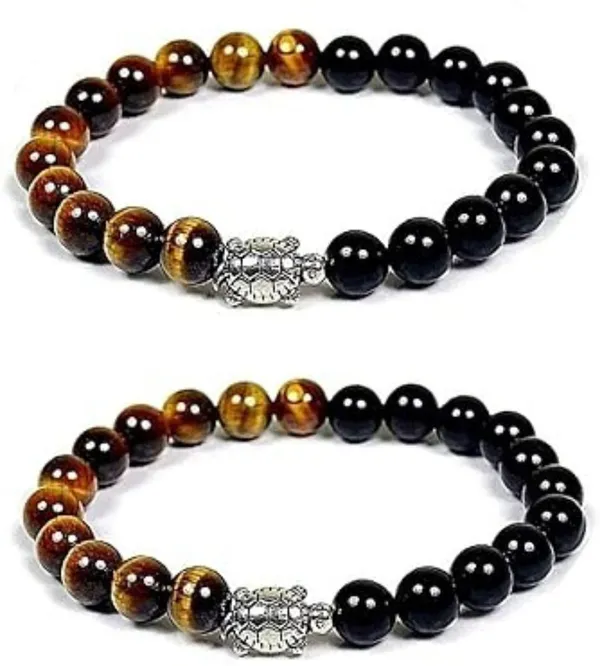 Multiagate_Stone,_Crystal,_Tiger's_Eye_Beads_Bracelet_()